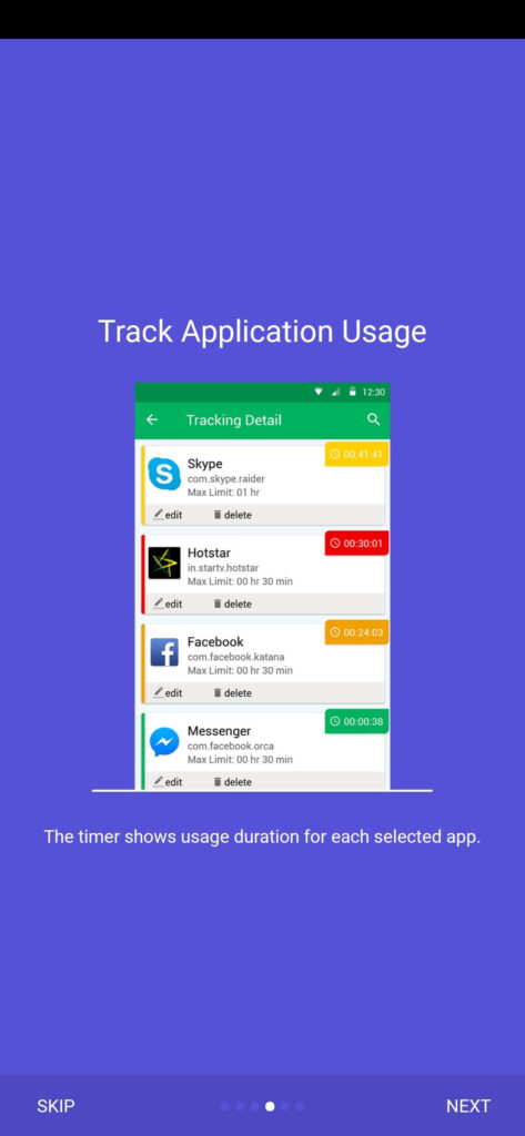 Track App Usage