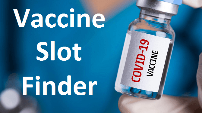 vaccine slot finder