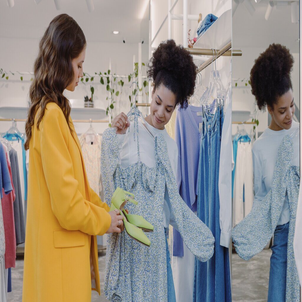 Free Woman in Yellow Blazer