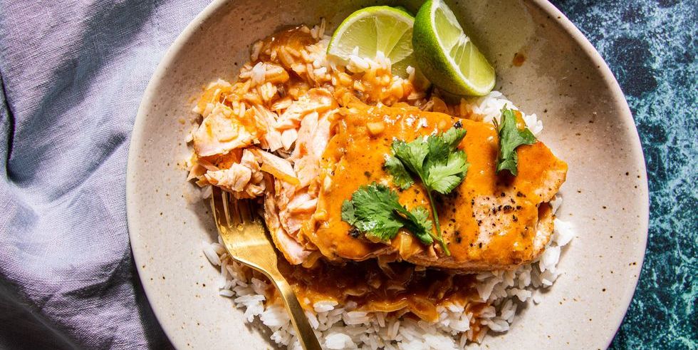 coconut curry salmon